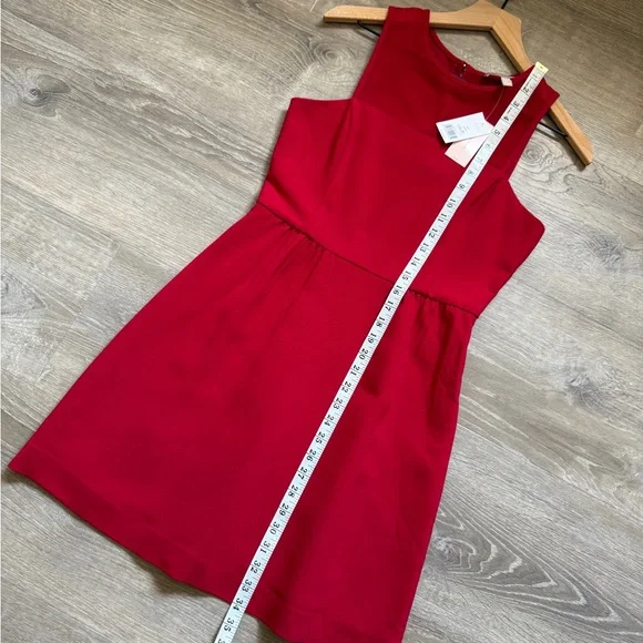 Banana Republic Vibrant Red Mini Dress-Size 6-NWT - Picture 7 of 13